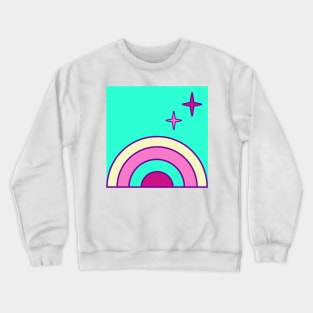 color pop rainbow Crewneck Sweatshirt